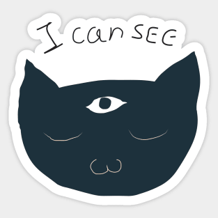 peaceful Sticker